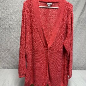 Charter Club Coral Knit Sweater